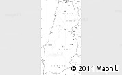 Blank Simple Map of Namibe