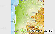 Physical Map of Tombua