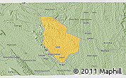 Savanna Style 3D Map of Mucaba