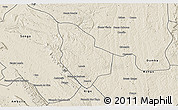 Shaded Relief 3D Map of Mucaba