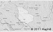 Silver Style 3D Map of Mucaba