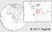 Blank Location Map of Mucaba