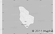 Gray Map of Mucaba, single color outside
