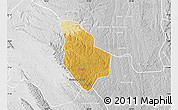 Physical Map of Mucaba, lighten, desaturated