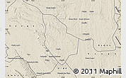 Shaded Relief Map of Mucaba