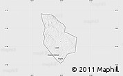Silver Style Map of Mucaba, single color outside