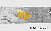 Physical Panoramic Map of Mucaba, desaturated