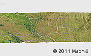 Satellite Panoramic Map of Mucaba