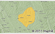 Savanna Style 3D Map of Puri