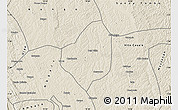 Shaded Relief Map of Puri