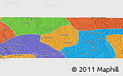 Political Panoramic Map of Puri