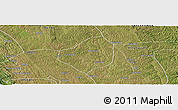 Satellite Panoramic Map of Puri