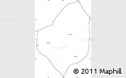 Blank Simple Map of Puri