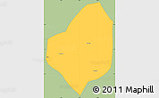 Savanna Style Simple Map of Puri