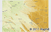 Physical 3D Map of Songo