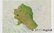 Satellite 3D Map of Songo, lighten