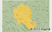 Savanna Style 3D Map of Songo