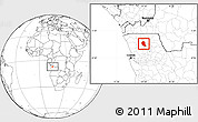 Blank Location Map of Songo