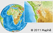 Physical Location Map of Songo