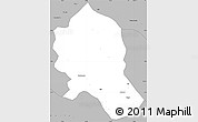 Gray Simple Map of Songo