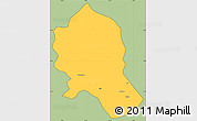 Savanna Style Simple Map of Songo, cropped outside