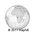 Outline Map of M'Banza Congo