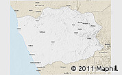 Classic Style 3D Map of N'Zeto