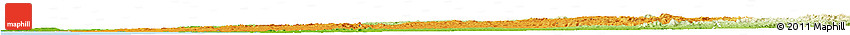 Political Horizon Map of N'Zeto, physical outside Political Horizon Map of N'Zeto, physical outside
