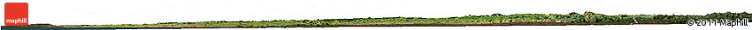 Satellite Horizon Map of N'Zeto, darken