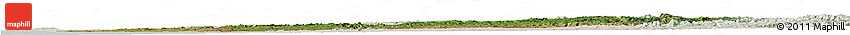 Satellite Horizon Map of N'Zeto, lighten