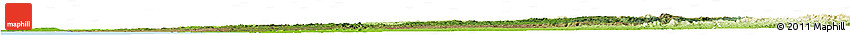 Satellite Horizon Map of N'Zeto, physical outside