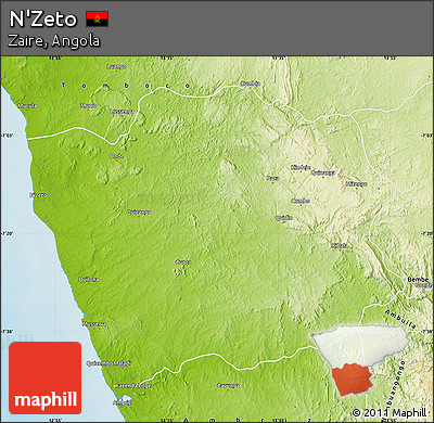 Physical Map of N'Zeto