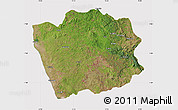 Satellite Map of N'Zeto, cropped outside