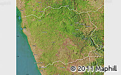 Satellite Map of N'Zeto