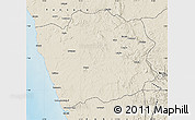 Shaded Relief Map of N'Zeto