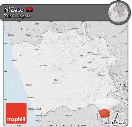 Silver Style Map of N'Zeto