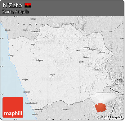 Silver Style Map of N'Zeto