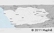 Gray Panoramic Map of N'Zeto