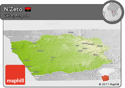 Physical Panoramic Map of N'Zeto, lighten, desaturated