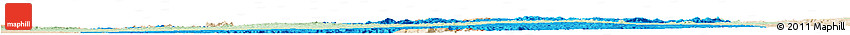 Political Horizon Map of Noqui, lighten