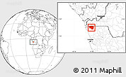 Blank Location Map of Noqui