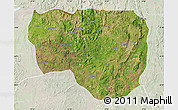 Satellite Map of Noqui, lighten