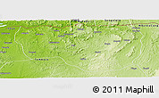 Physical Panoramic Map of Noqui