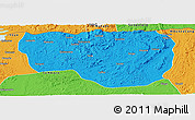 Political Panoramic Map of Noqui
