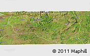 Satellite Panoramic Map of Noqui