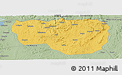Savanna Style Panoramic Map of Noqui