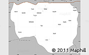 Gray Simple Map of Noqui