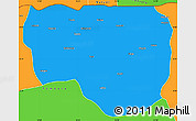 Political Simple Map of Noqui