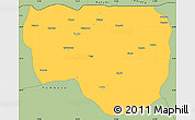 Savanna Style Simple Map of Noqui