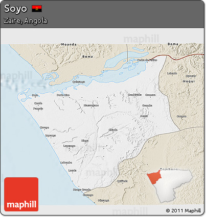 Classic Style 3D Map of Soyo